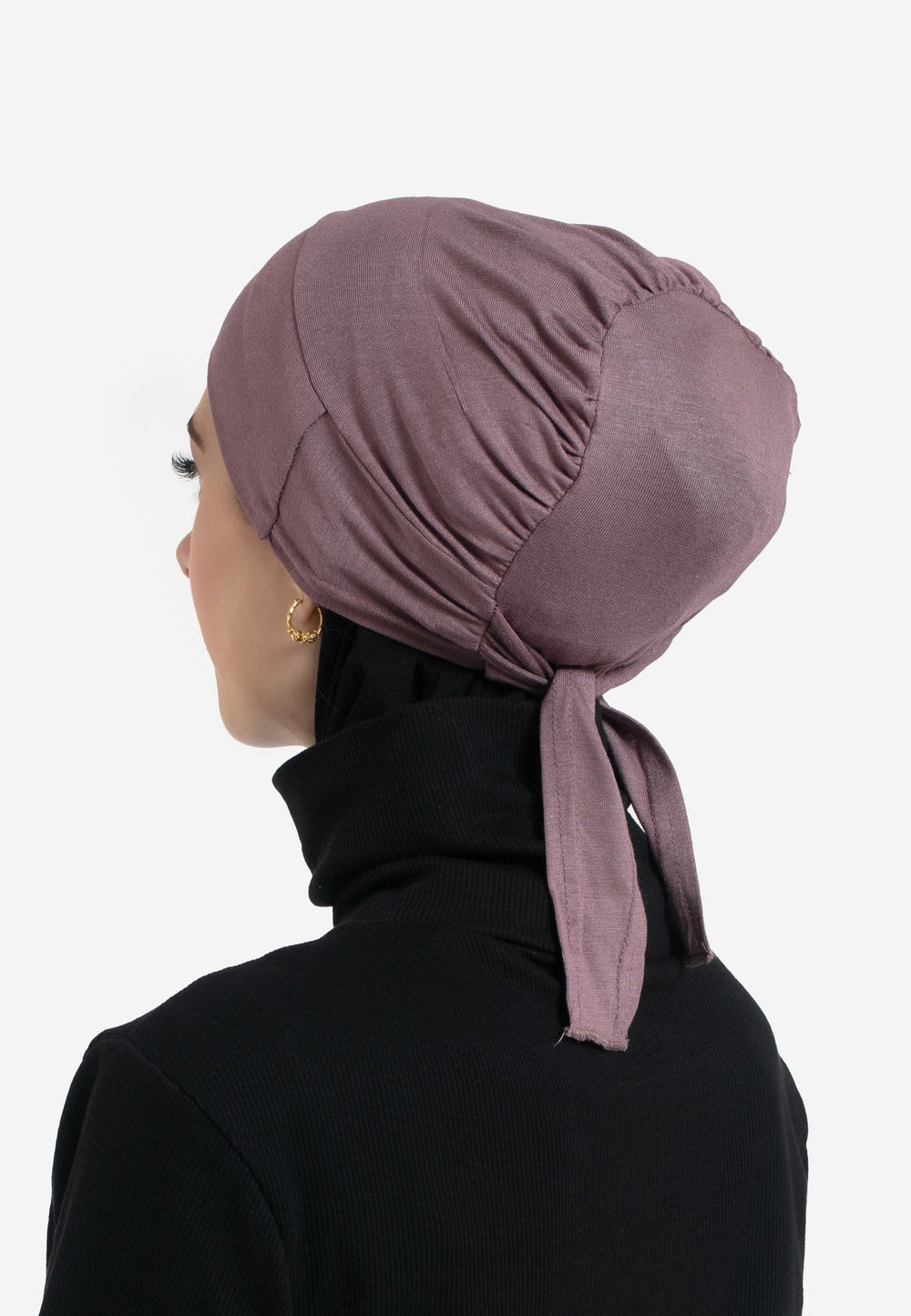 Bedrock Tie Back Hijab Cap - Front