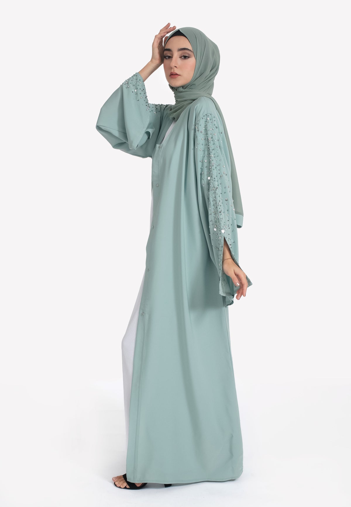 Embellished Abaya Sleeves