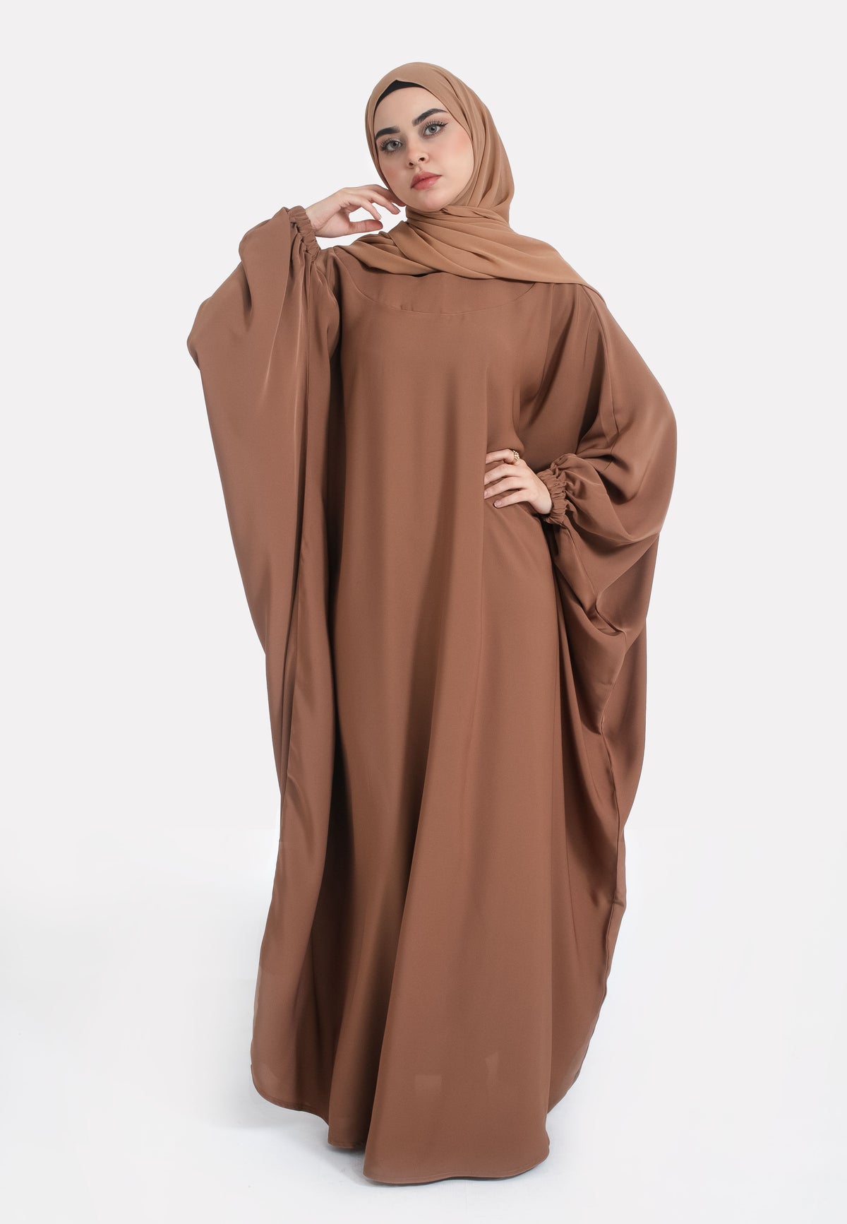 Toffee Batwing Farasha - Front