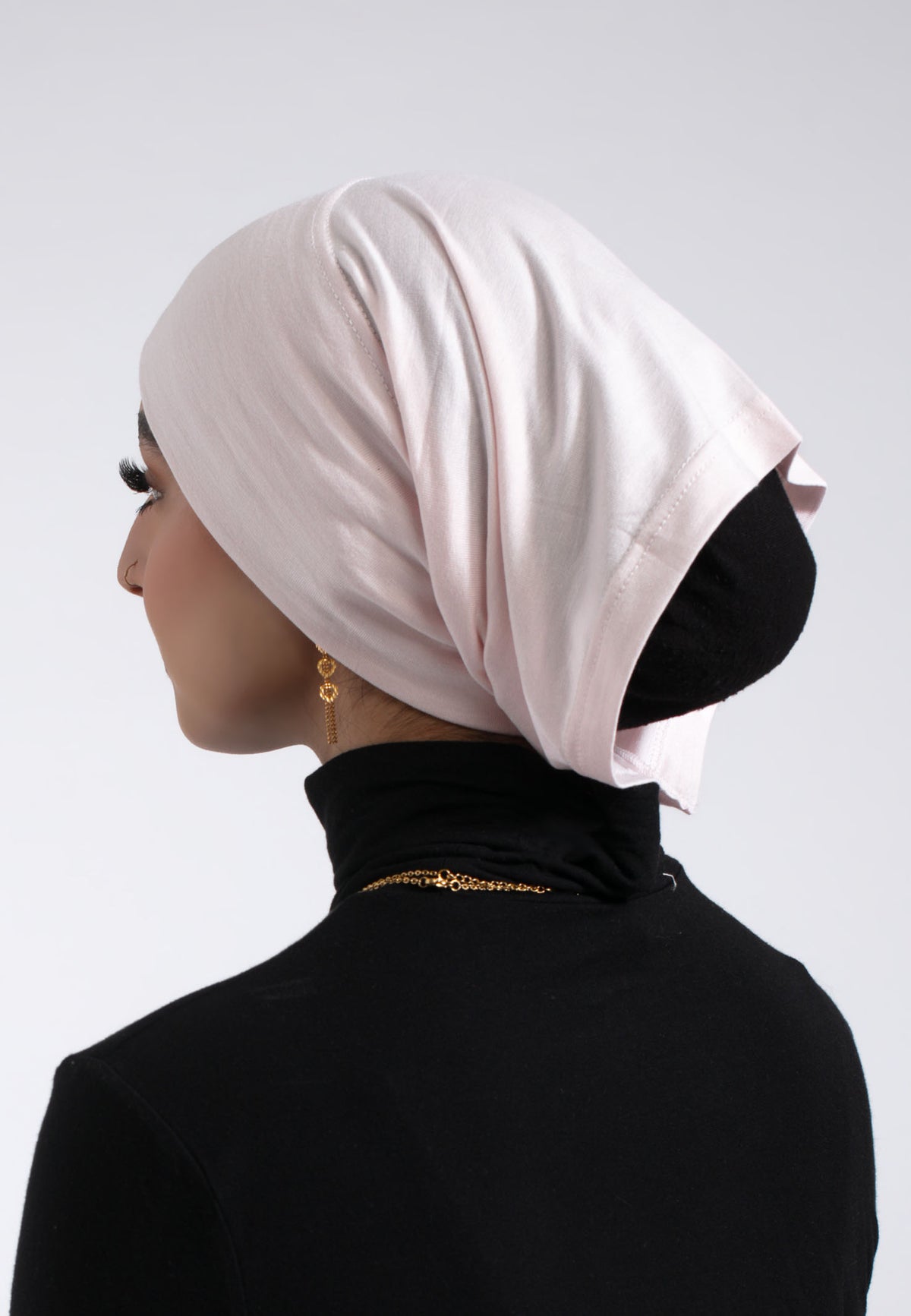 Tube Hijab Cap - Baby Pink