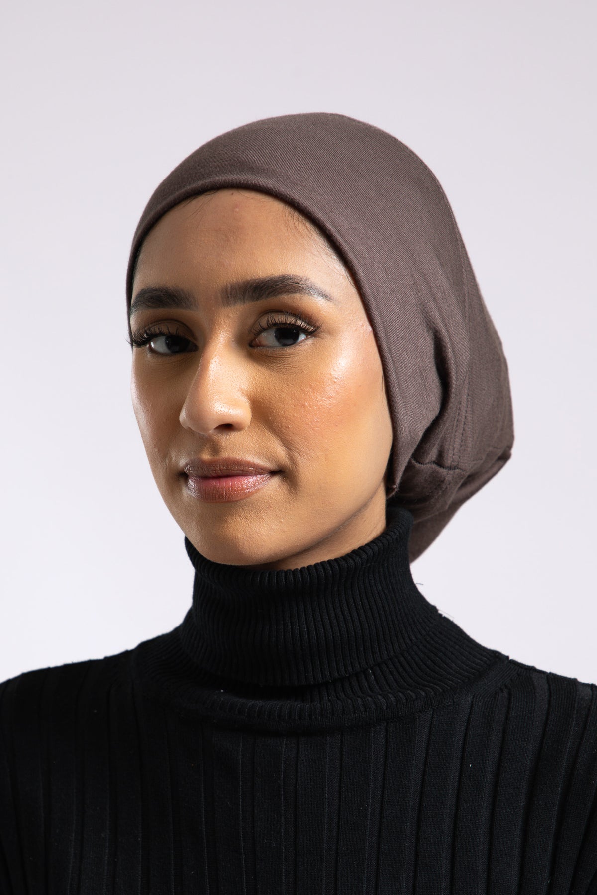 Tube Hijab Cap - Dark Taupe