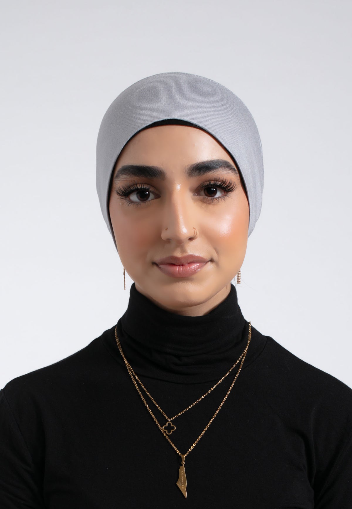 Tube Hijab Cap - Grey