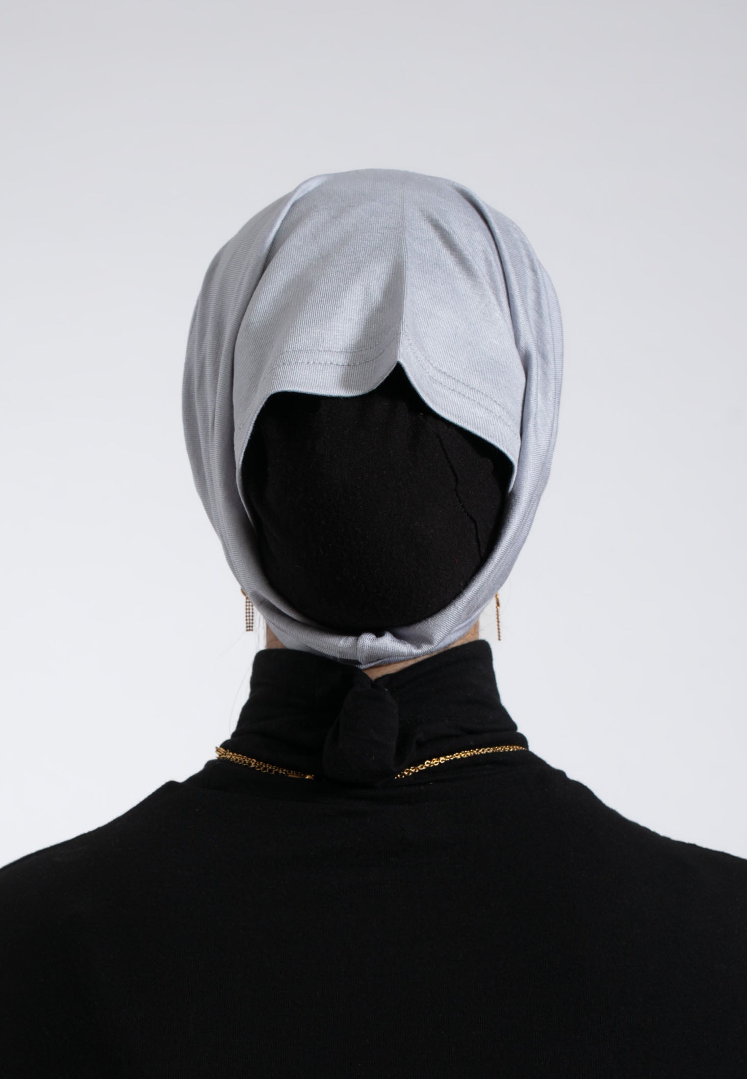 Grey Tube Hijab Cap | All-Day Comfort | Hayah Al-Muslimah