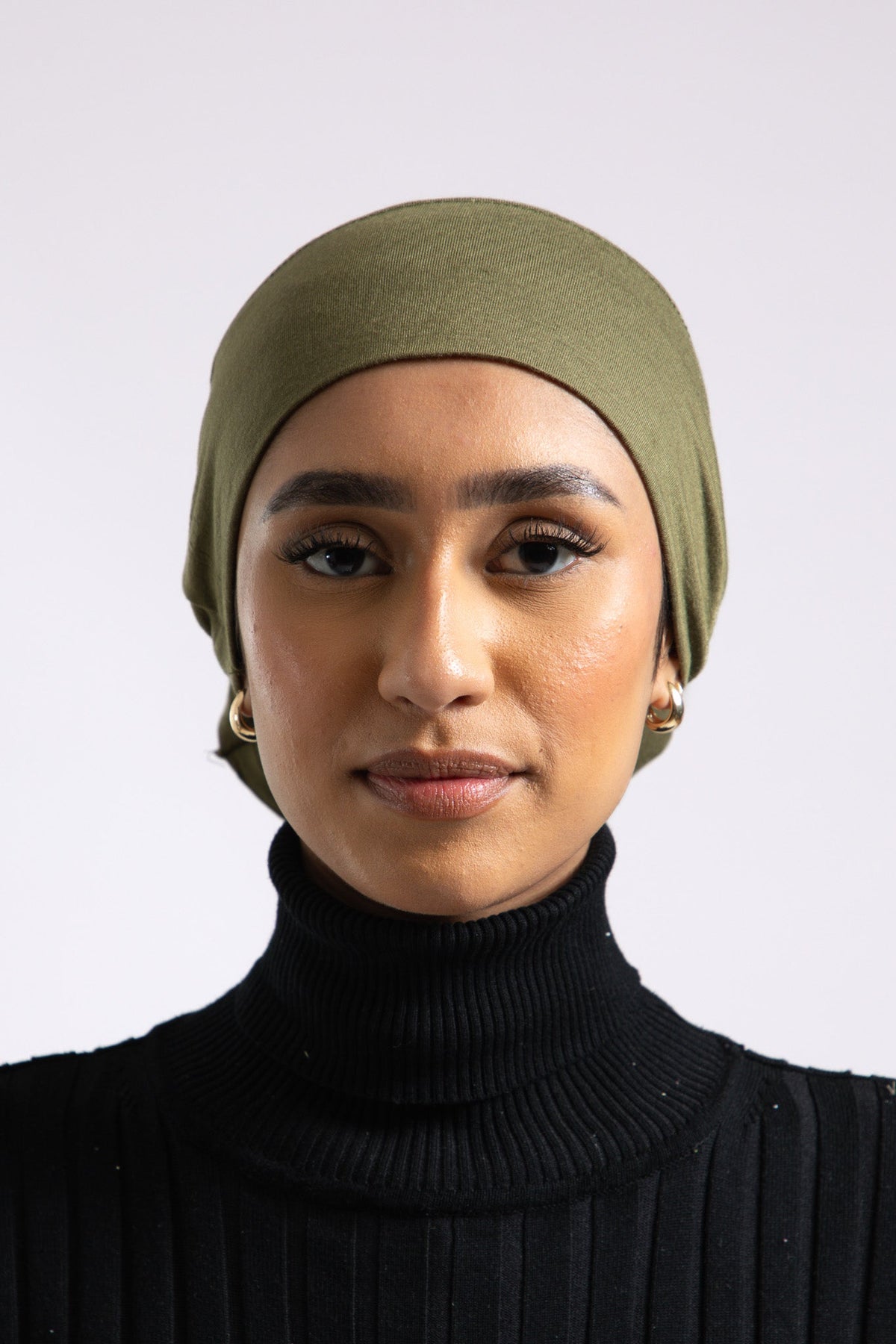 Tube Hijab Cap - Olive Hayah Al-Muslimah