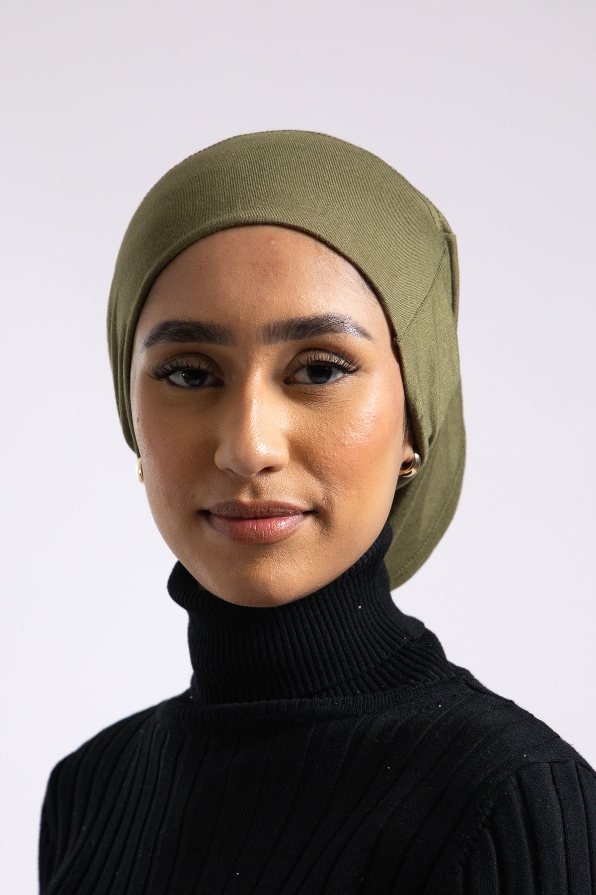 Tube Hijab Cap - Olive Hayah Al-Muslimah