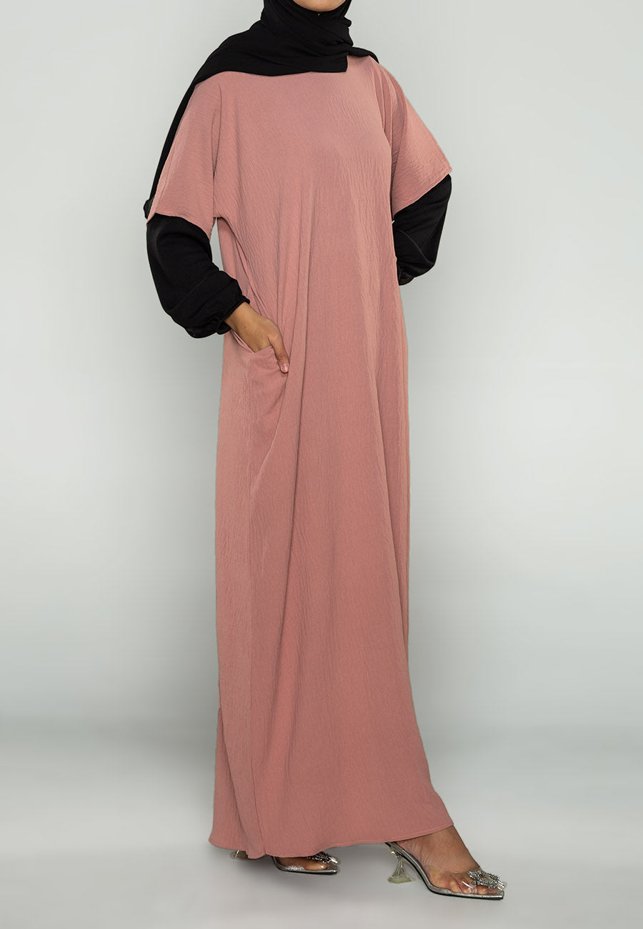 Slip dress hotsell under abaya