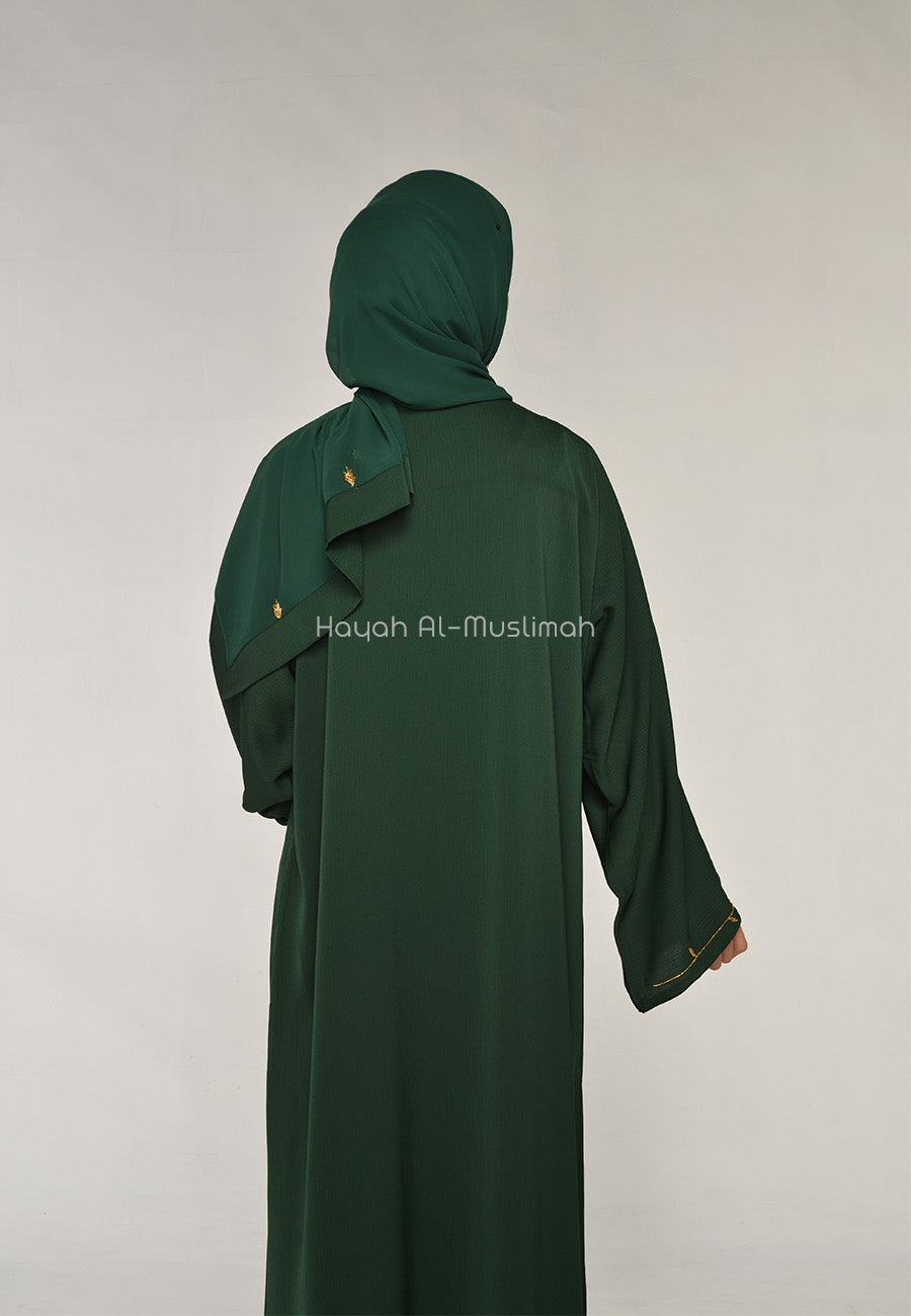 Green Embellished Abaya Online
