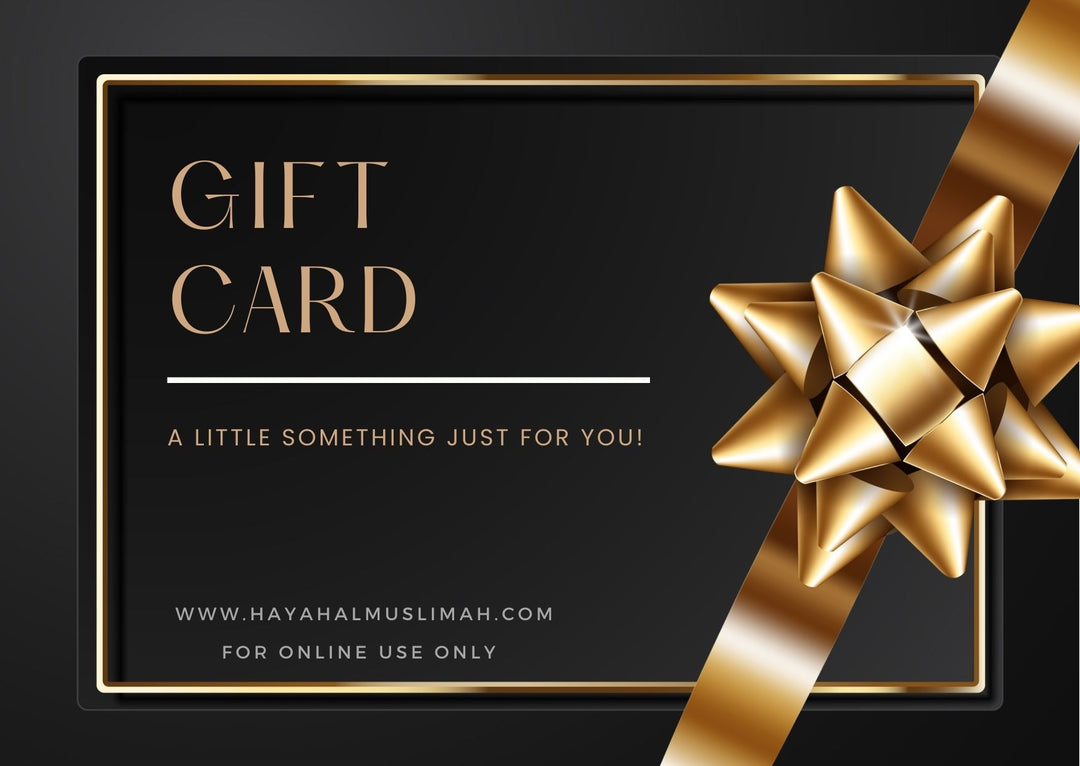 Hayah Al-Muslimah E-Gift Card